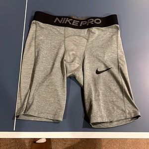 Mens Nike pro compression shorts